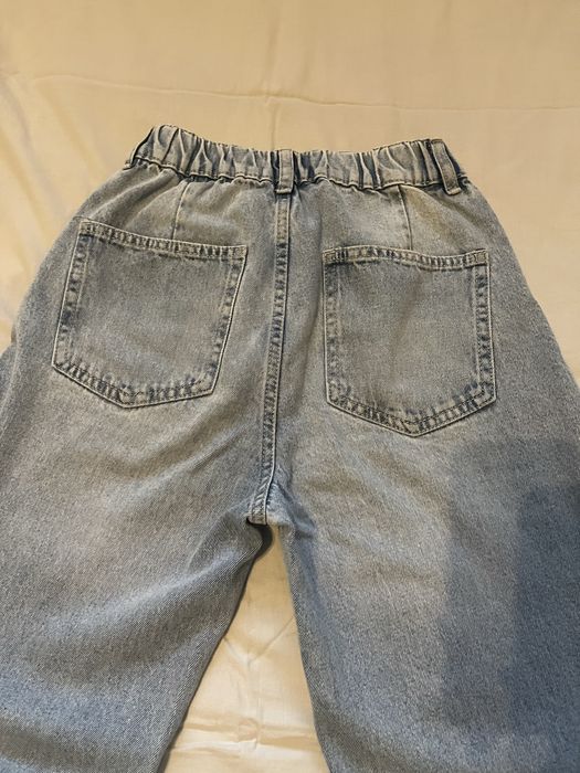 Дънки wide leg с ластична талия Sinsay