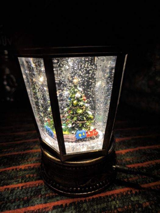 светильник интерактивный новогодний музыкальный