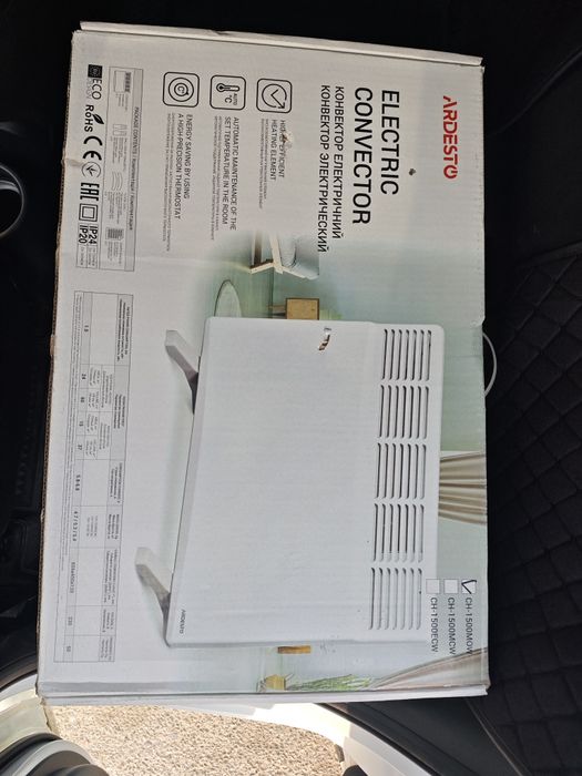 Обогреватель Конвектор Ardesto CH-1500MOW белый