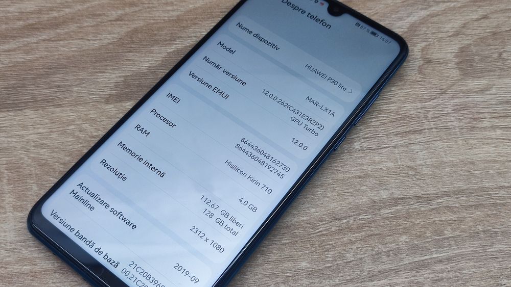 Huawei P30 Lite 128 GB Blue Purple