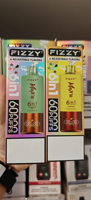 Vape 60.000 Puffs 6Arome Reincarcabil Display Abur Mult