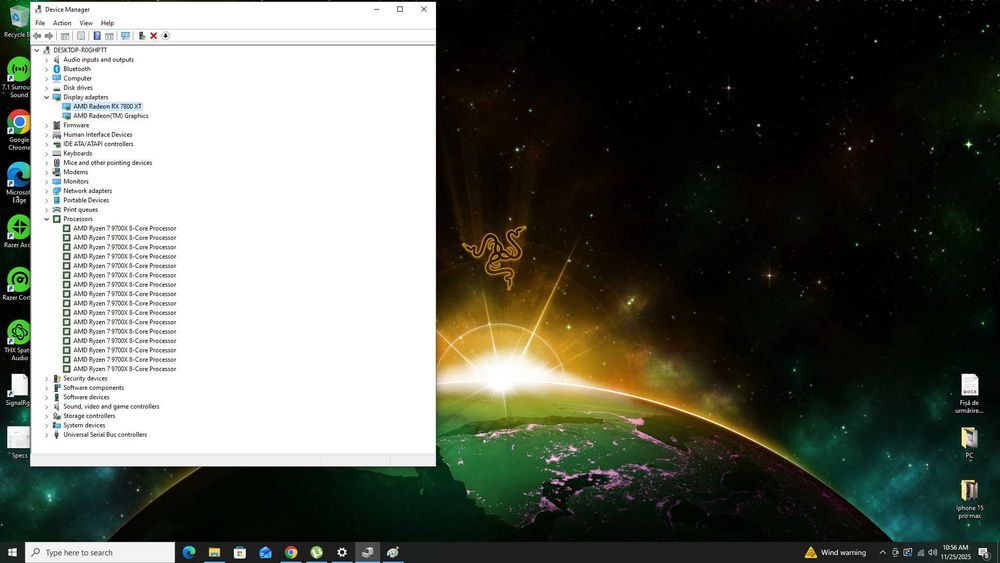 PC Gaming / Ryzen 7 9700X / RX 7800 XT GDDR6 16Gb 64 Gb DDR5 6000Mhz