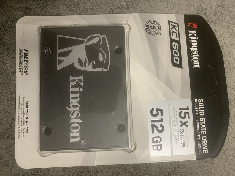 Ssd kingston kc600