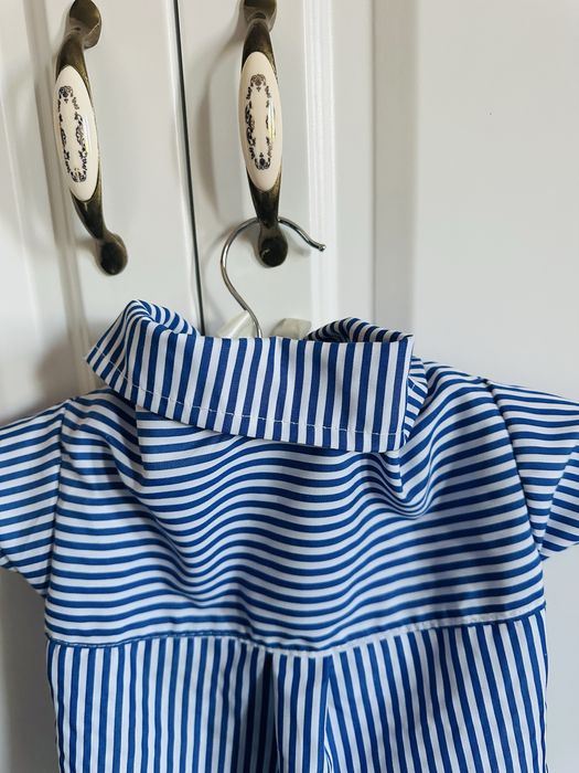 Haina pentru caine de talie mica si  medie, camasa cu fundita / papion