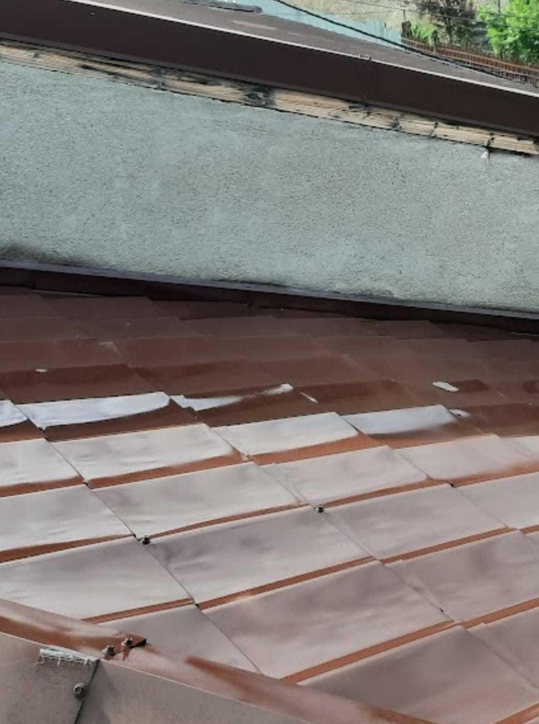 vopsim tabla pe acoperis ,garduri, structura metalica si alte spatii