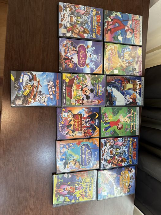 COLECȚIE MARE DVD/CD Desene Animate Disney Pixar Peste 50 de Titluri!