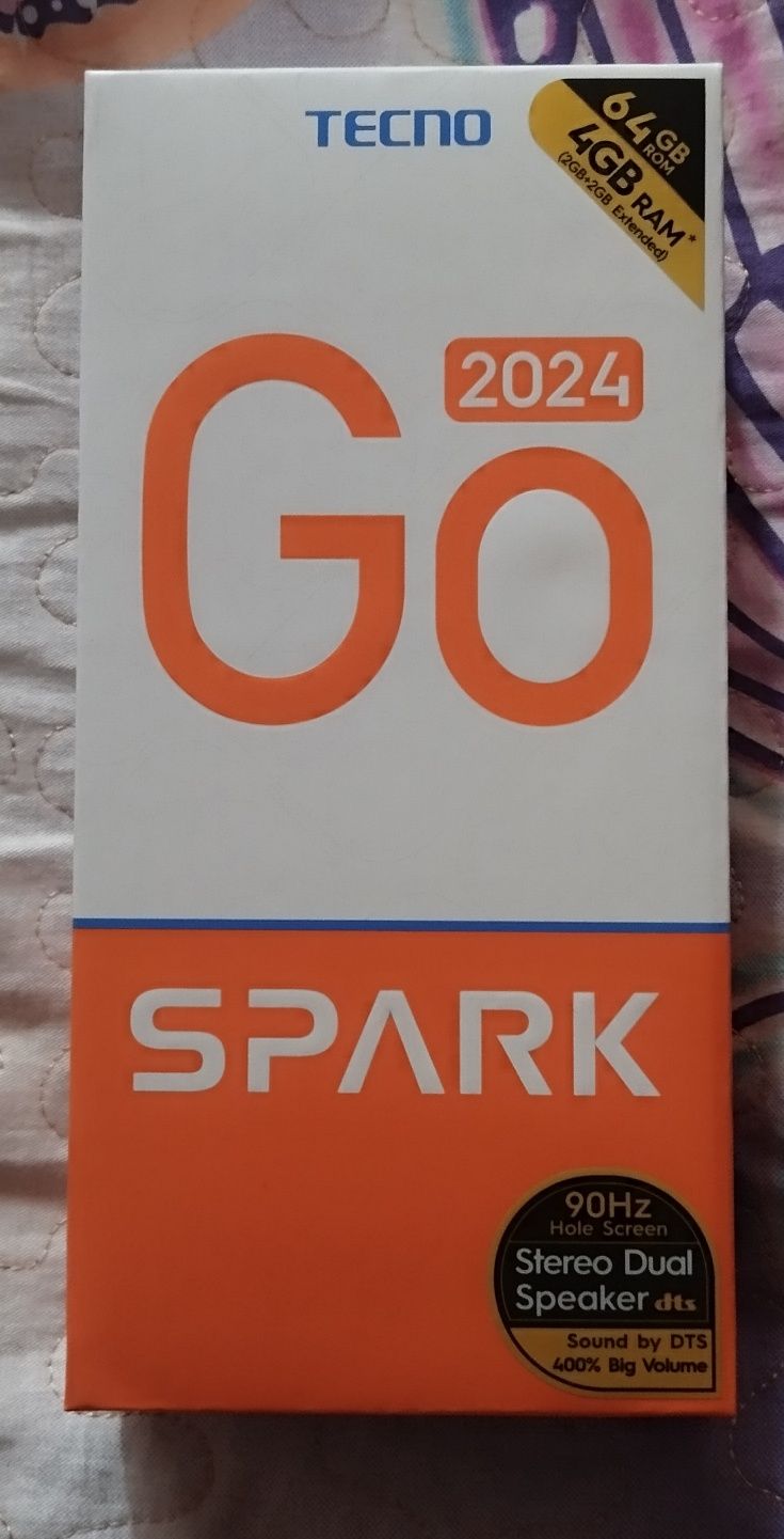 Смартфон Tecno spark go 2024