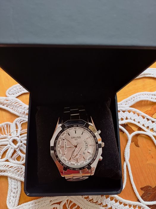 Ceas ORUSS Original Swiss Luxury Stainless Steel Waterproof Watch