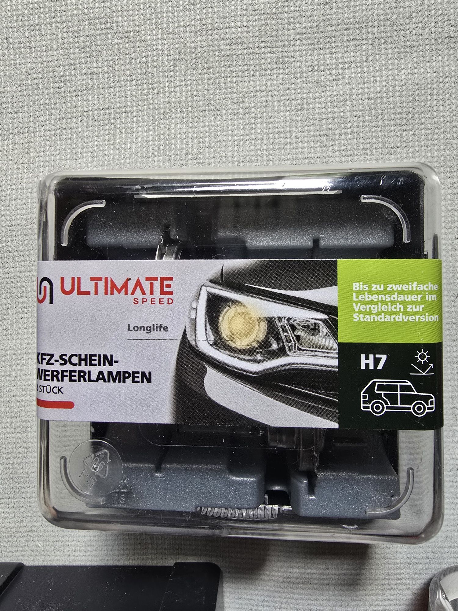 Set bec auto H1, H4 și H7 / sigilat