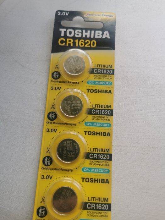 Cr 1620 tosiba батарейки