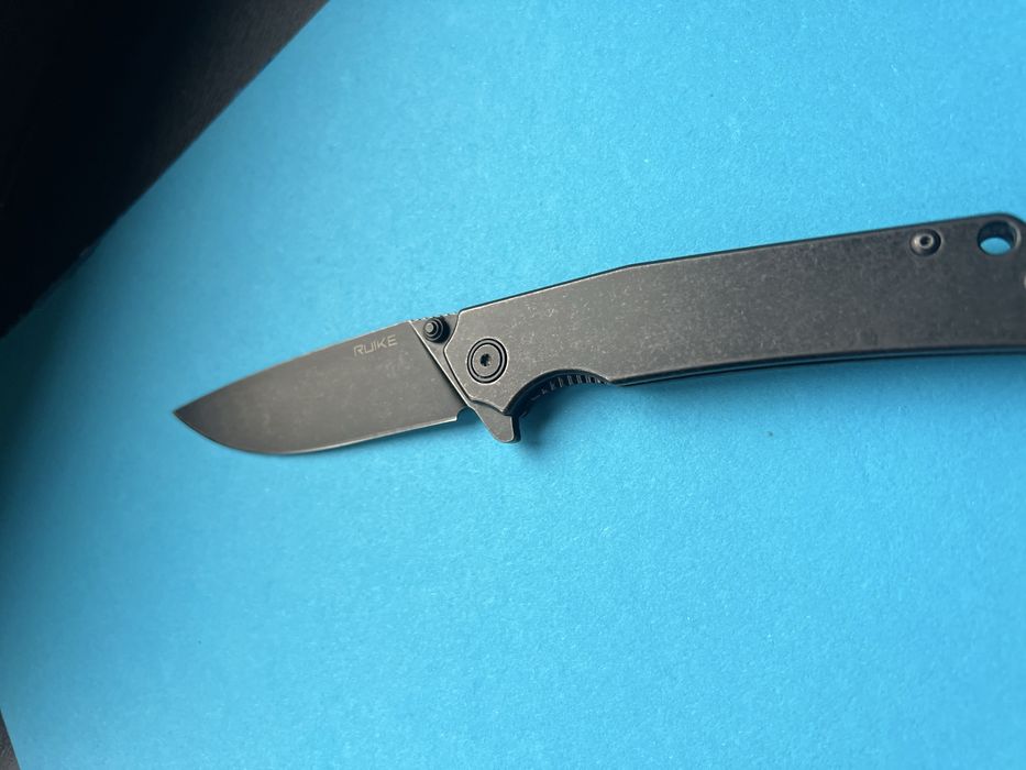 Cuțit pliabil Ruike P801-SB – oțel Sandvik 14C28N, stonewashed