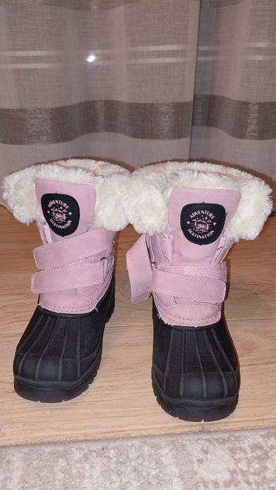 Cizme de zapada cu blana pentru fete