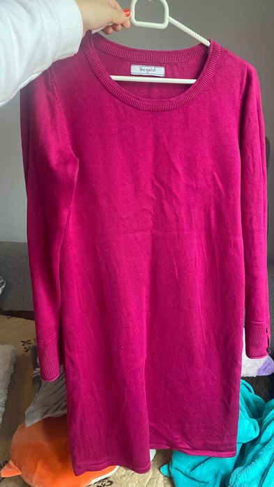 Rochie iarna fucsia mărimea S