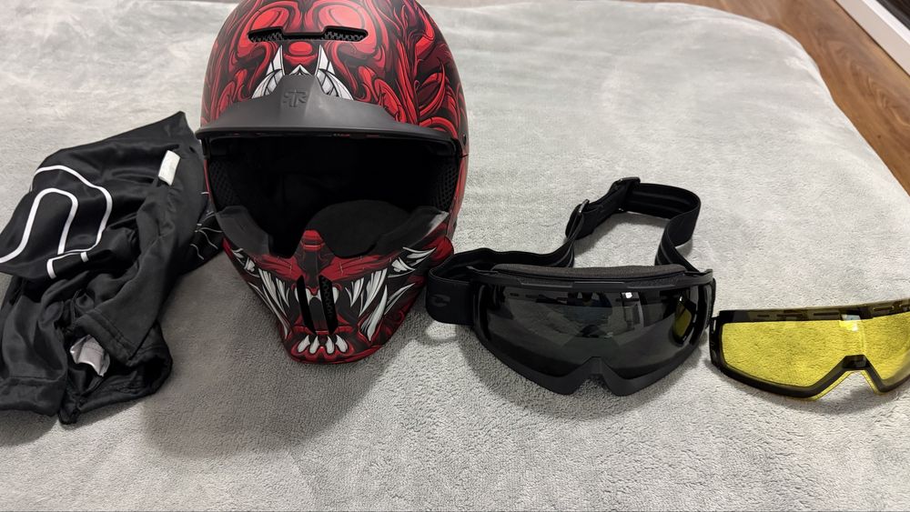 Casca Ski&Snowboard Ruroc Rg-Dx Oni L/XL