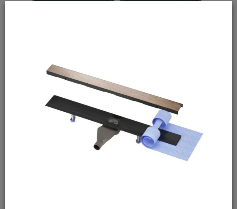 Rigola Dus faiantabila, sifon Smart Pipe, model incorporat sub placa,