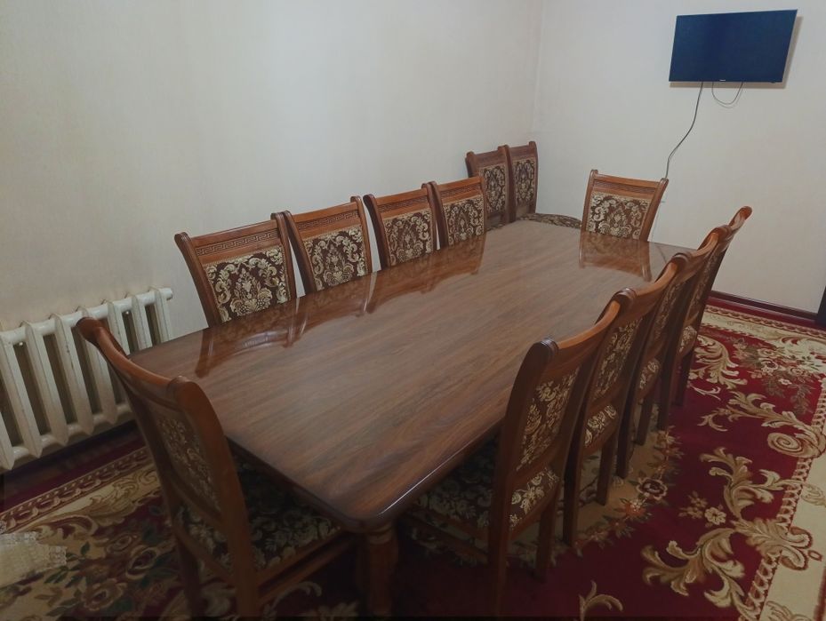 Стол стул мебел комплект