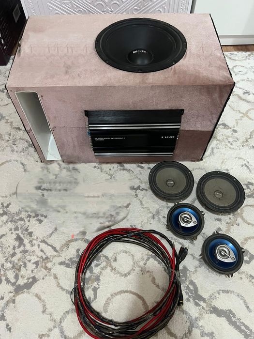 Саббуфер сатылады
Усилитель pioneer
Саб MB QUART
DL терминал
Pride so