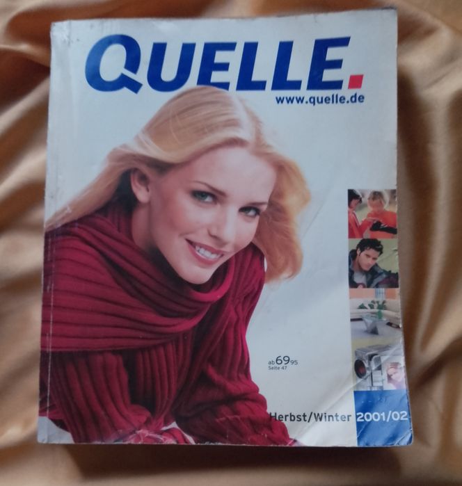 Каталог на "Quelle" за есен/зима 2001/02 година.