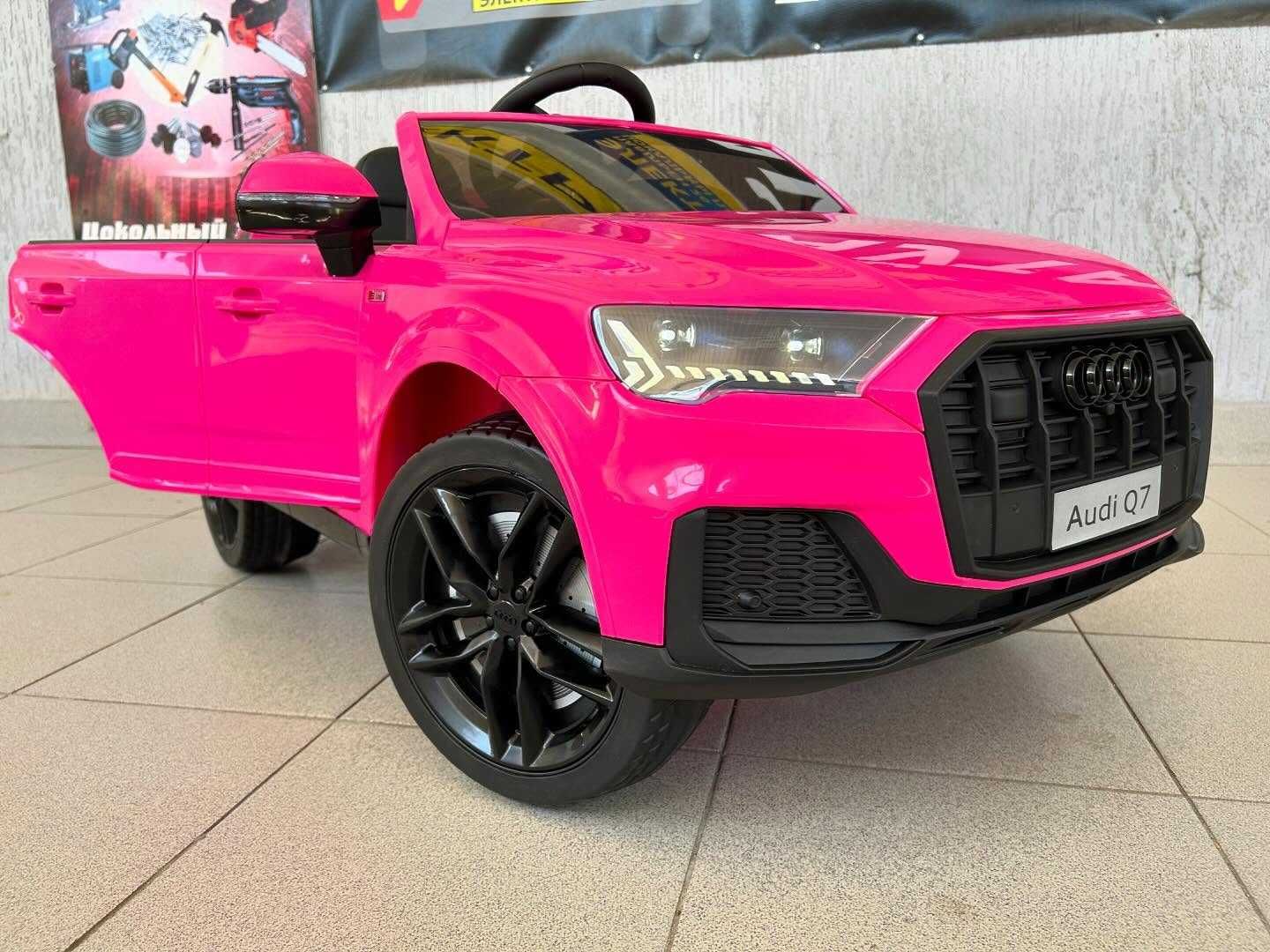Лицензиран Акумулаторен Джип Audi Q7, 70W, 12V7AH, EVA гуми