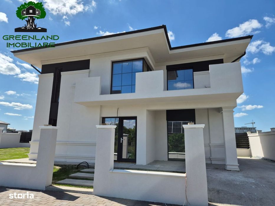 Vila de lux, 4 camere, 3 bai, 130 mp utili, 500 mp teren, Miroslava