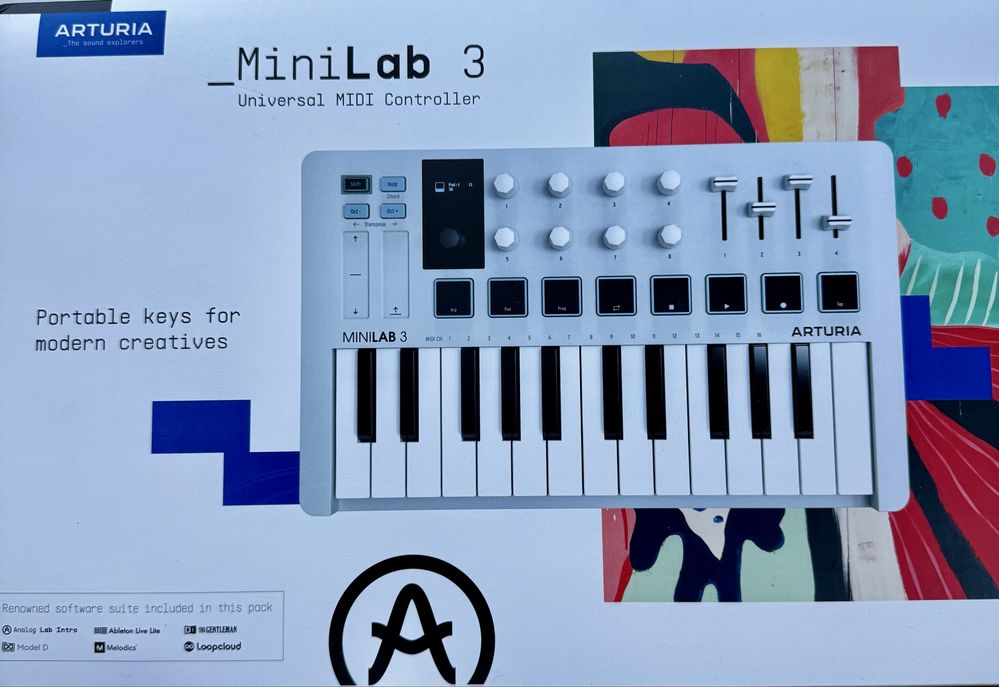 ARTURIA Mini Lab 3 Midi Контролер Ново