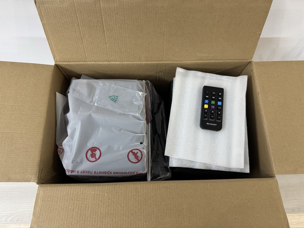 Boxe Active Sharp 60W Bluetooth - Sunet Clar și Puternic