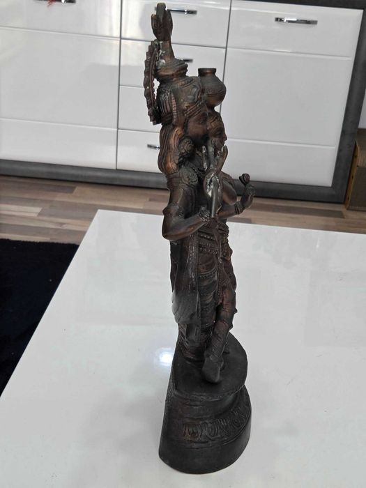 Statuie vintage asiatica Krishna si Radha