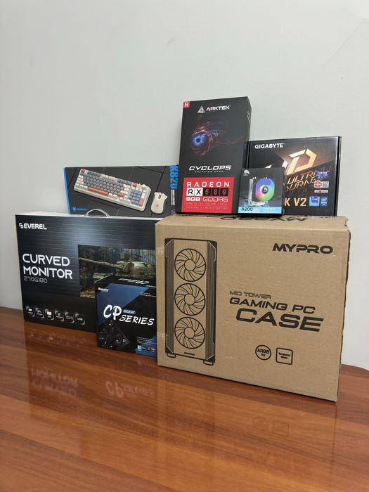 Игровой Компьютер / i5-9400F / Arktek Radeon RX 580 8 GB 2048 SP