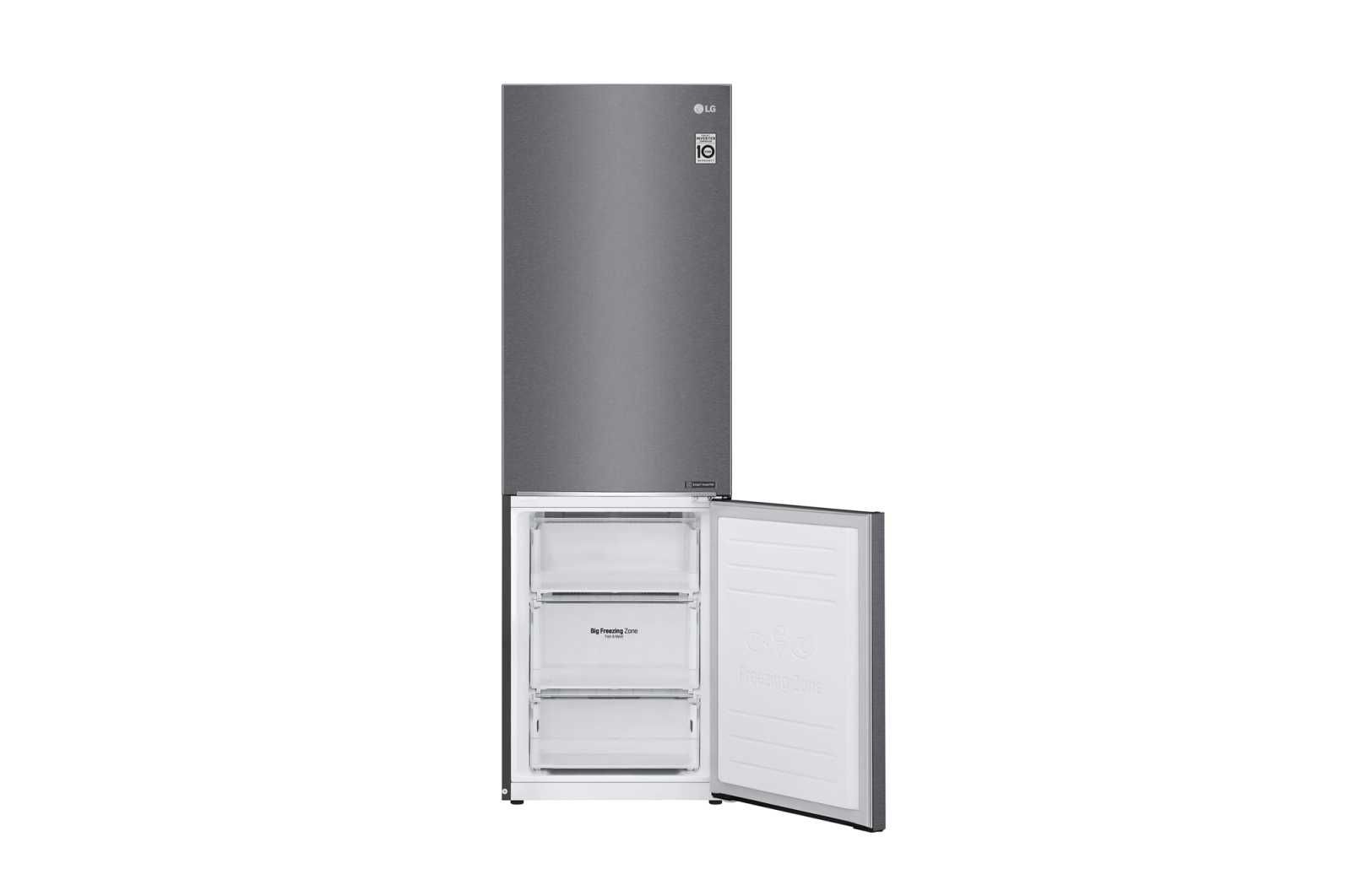 Холодильник LG DoorCooling+TM GC-B459SLCL с нижней морозильной камерой