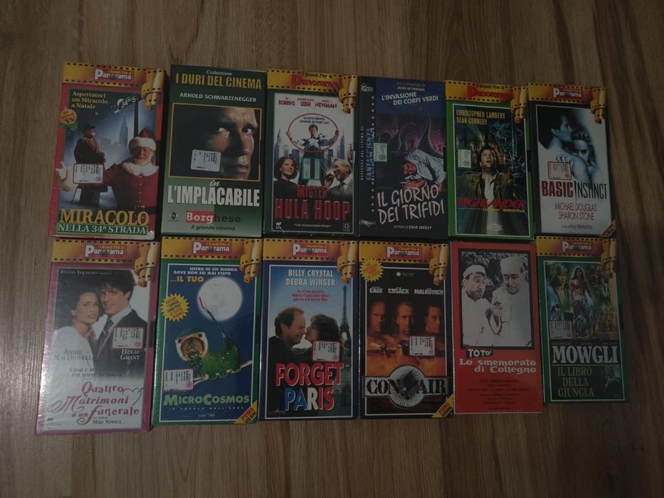 Casete video VHS
