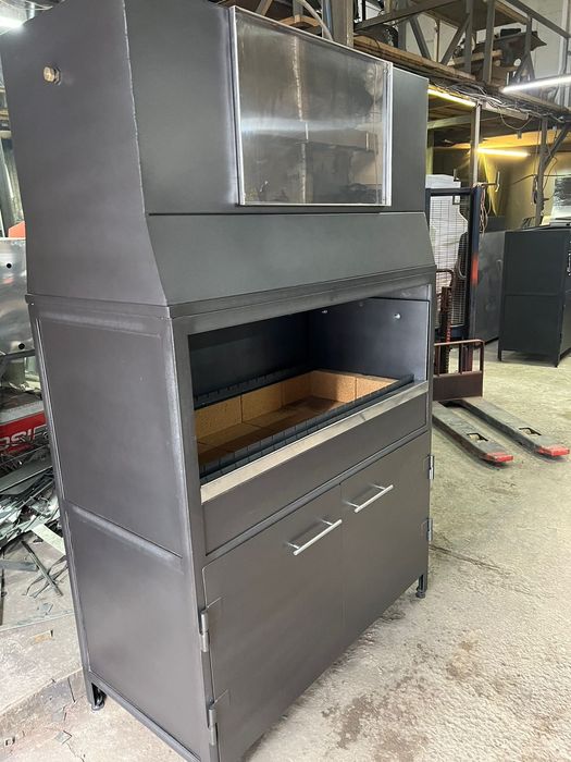 Мангал со встроенным гидрофильтром