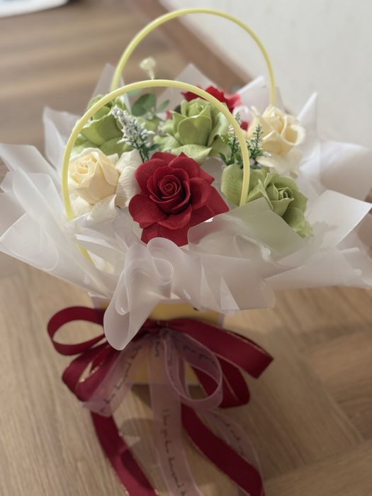 Мыльные букеты по 4000тг