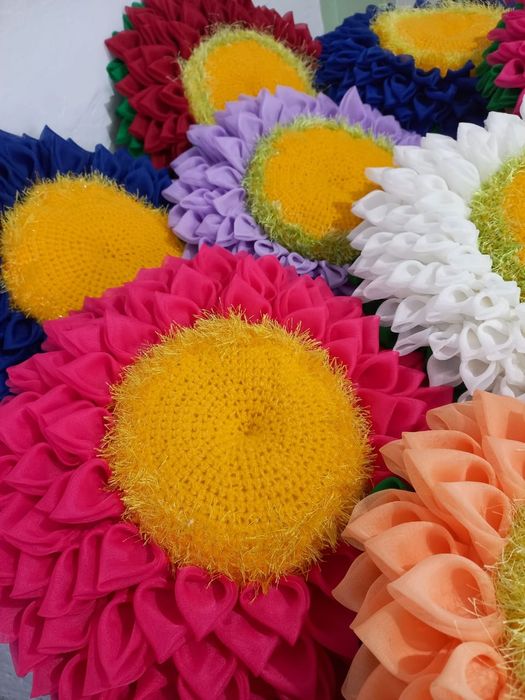 Подушка- ромашка