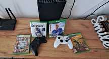 Xbox series X 1TB,(2 controllere,GTA5,FIFA 23,etc.)
