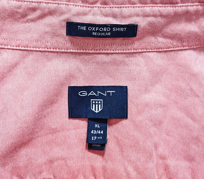 GANT Оригинална мъжка риза Цвят Сьомга размер XL