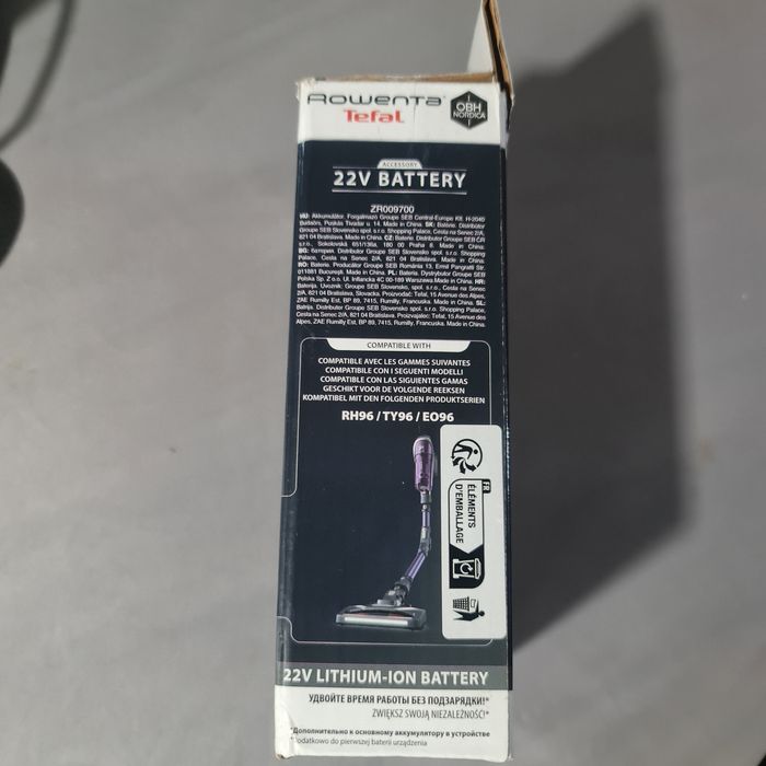 Baterie Li-Ion Rowenta 22V pentru aspirator X Force