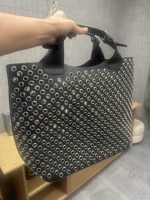 Чанта Zara - естествена кожа