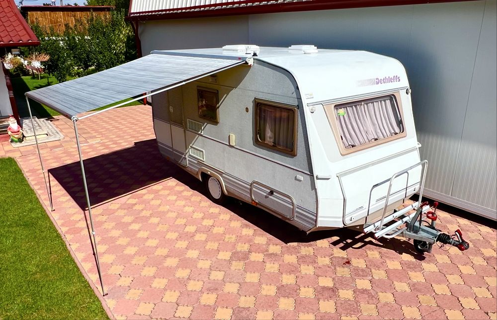 Rulota Dethleffs Rondo md 420 cu 2 zone, cu MOVER cu Omnistore