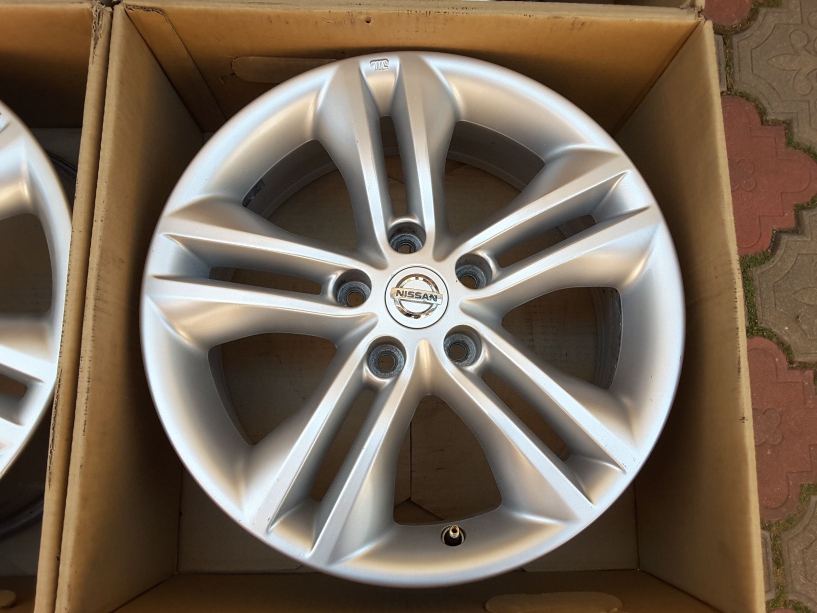 jante aliaj 17; 5x114,3;originale Nissan Qashqai, Juke,X-trail, Duster