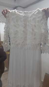 Турецский платье белого цвета