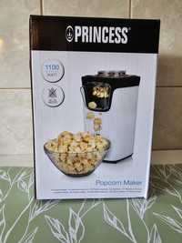 Aparat pentru popcorn Princess, 1100 W, Alb/Negru