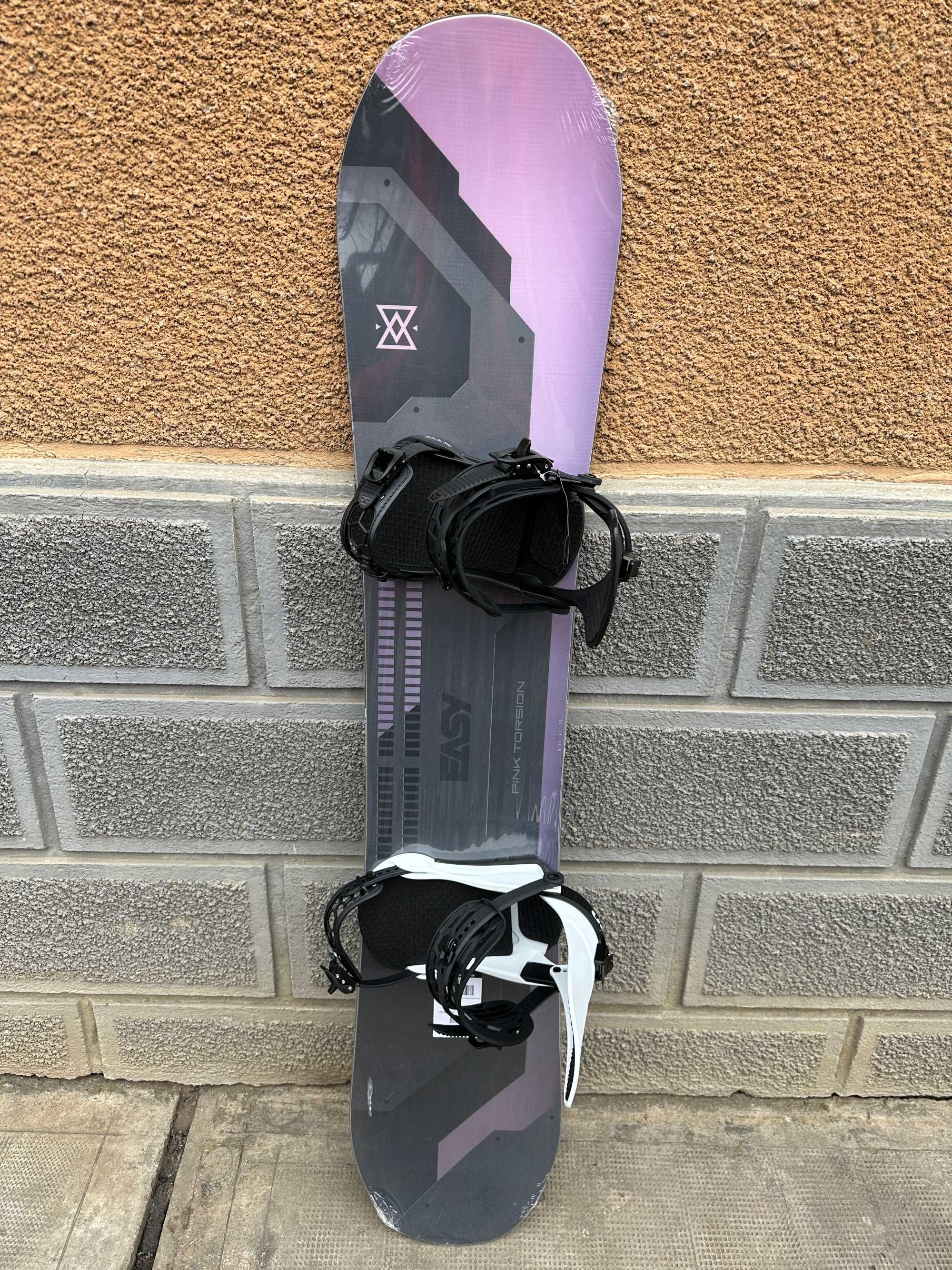 placa noua snowboard easy pink torsion  L145cm
