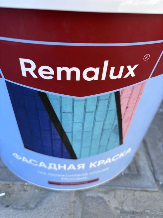 Краска  селиконовая 25 кг, для фасада наружной и внутренней отделки