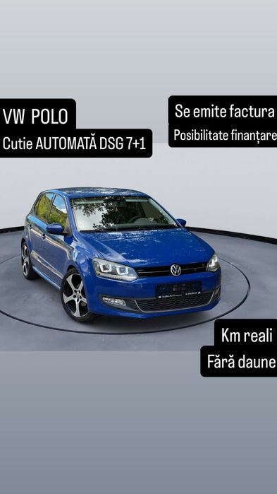Volkswagen Polo Cutie AUTOMATĂ Faruri Led / Navigatie / Jante 18 GTI / euro 5