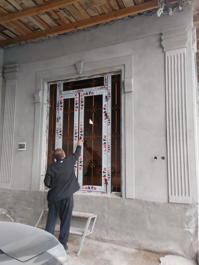 Akfa plas Aluminiy eshik derazalar yasash
