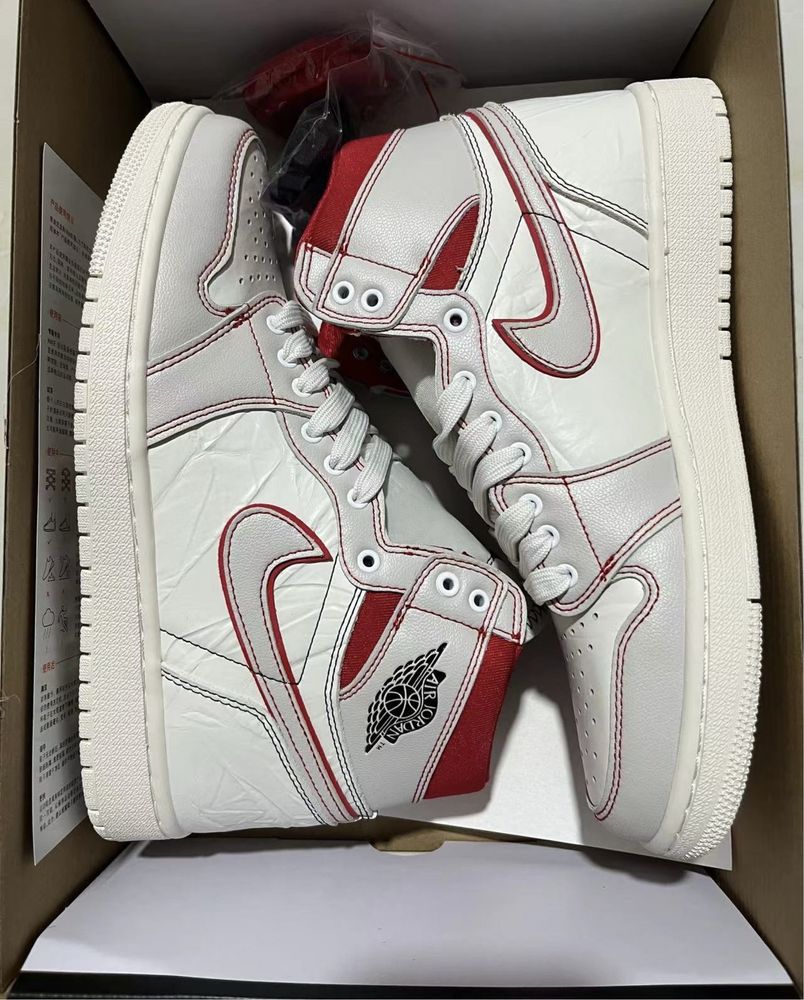 Air Jordan 1 Retro High "Phantom Gym Red"