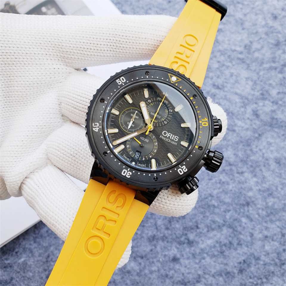 Ceas pentru bărbați cu cuarț Oris ProDiver Dive Control Limited