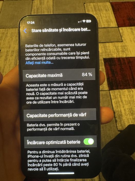 Iphone X Black 256 gb