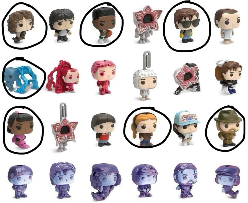 обмен kinder joy stranger things / киндеры осд