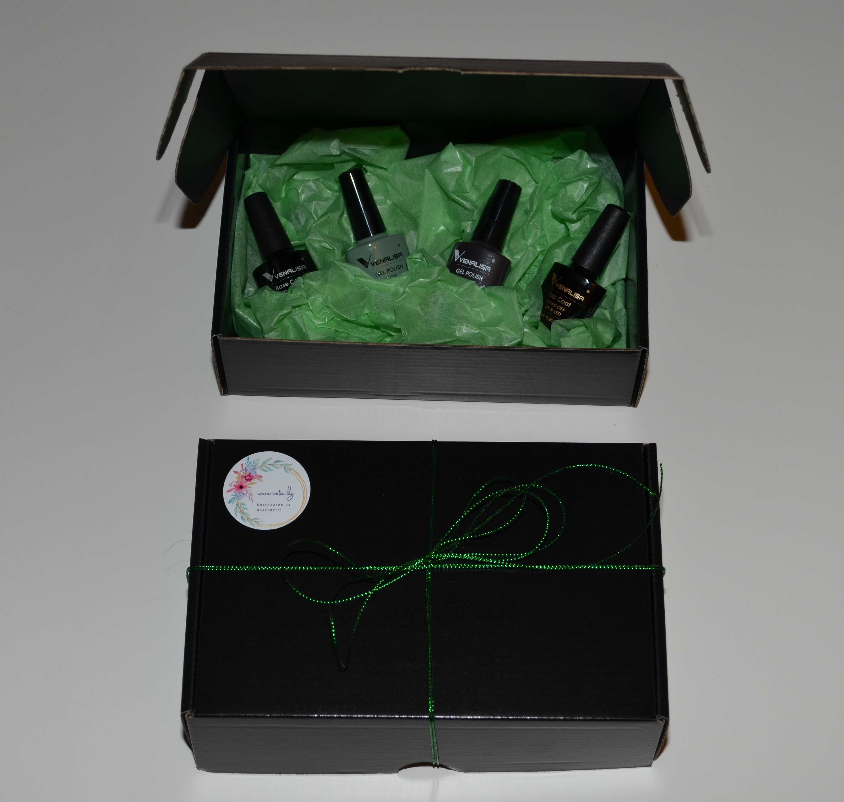 Подаръчна кутия гел лакове Venalisa - 5 варианта